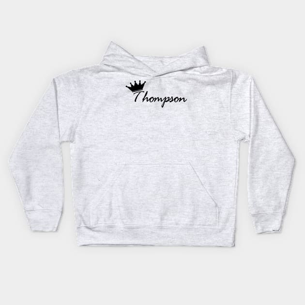 Thompson!!! Kids Hoodie by Python Patrol